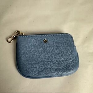 Kate Spade Blue Leather Coin wallet